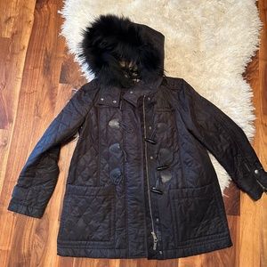 Burberry quilted jacket size M